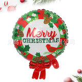 Christmas decoration aluminum film balloon
