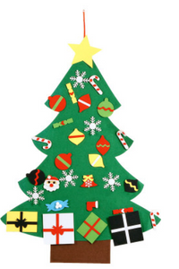 New Christmas gifts and gifts DIY felt Christmas tree for children