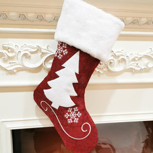Bolsa de regalo de calcetines navideños 