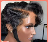 Realistic Real Hair Lace Wig For Ladies