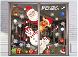 Christmas color window stickers