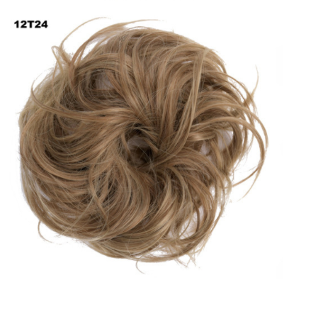 Wig hair ring chicken tail