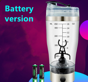 Agitador eléctrico para batidos de proteínas, botella agitadora USB, leche, café, licuadora, hervidor, taza agitadora eléctrica con carga para deportes y Fitness