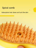 3 In 1 Cat Steam Brush Dogs And Cats Pet Electric Spray Massage Comb Brush For Massage Pet Grooming Cat Hair Brush For Removing