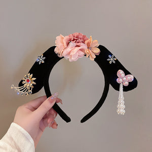 Chinese Style Princess Hair Accessories Tassel Headband