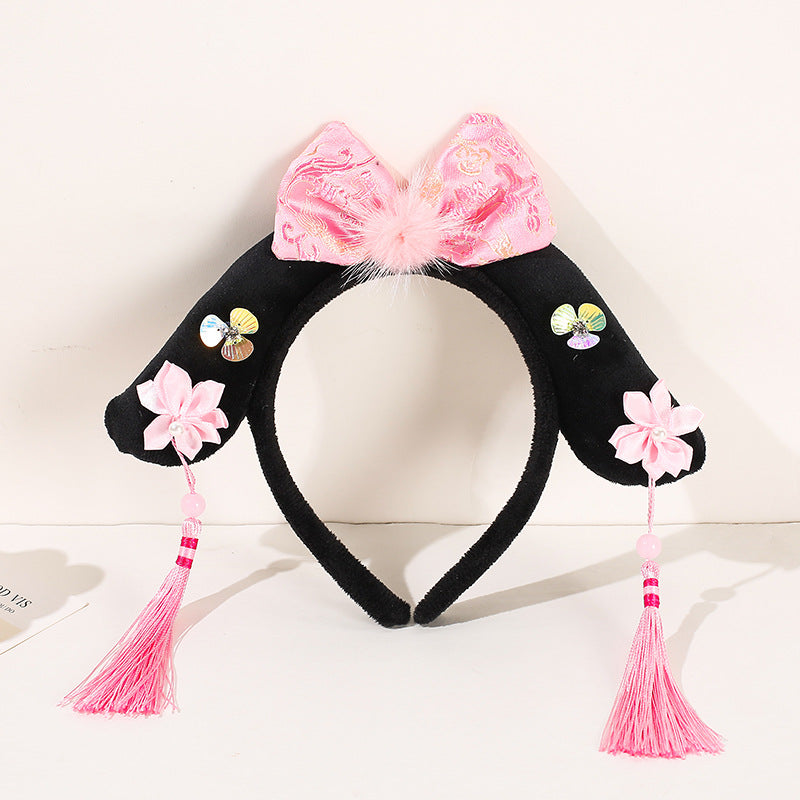 Chinese Style Princess Hair Accessories Tassel Headband