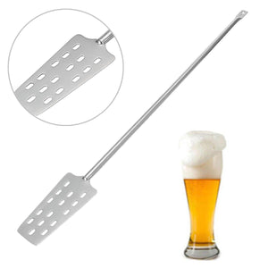 316 Stainless Steel Wine Mash Tun Mixing Stirrer Paddle Homebrew With 15 Holes Wine Making Tools