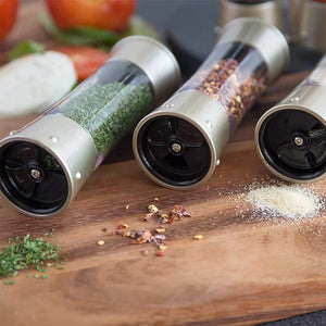 8 Bottles Of Rotating Creative Kitchen Rack Seasoning Jar For Kitchen Spices Pepper