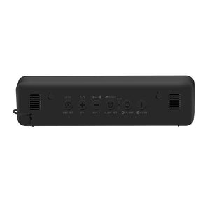 USB LED 3D Music Dual Alarm Clock Thermometer Temperature Date HD LED Display Electronic Desktop Digital Table Clocks