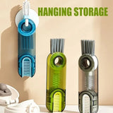 3 in 1 U-shaped cup mouth milk bottle clean brush