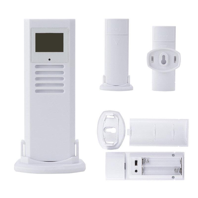3 in 1 Indoor Outdoor Wireless Thermometer Hygrometer Weather Station With Color Alarm
