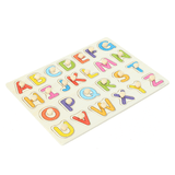 Alphabet ABC Wooden Jigsaw Puzzle Toy Children Kids Learning Educational Gift