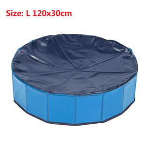 Dog Foldable Swimming Pool Bath Tub Portable Outdoor Home Cat Puppy Pet Washer