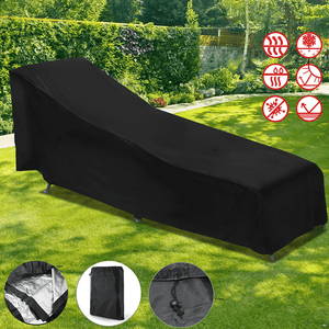 Waterproof Dust-Proof Furniture Chair Sofa Cover Protection Garden Patio Outdoor Cover Garden Balcony Deck Chair Shed