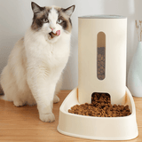 3.8L Automatic Feeder Pet Dog Cat Food Bowl Removable and Easy to Clean Cat Dog Pet Feeder