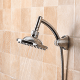 6'' round Polished Rainfall Bath Bathroom Sprinkler Top Shower Head Bathhouse