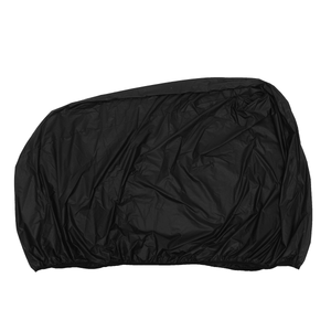 Black Polyester All Weather Protective Snow Thrower Cover 158X77X110Cm