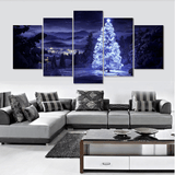 5 Cascade Wall Combination Painting Picture Home Decoration without Frame Including Installation