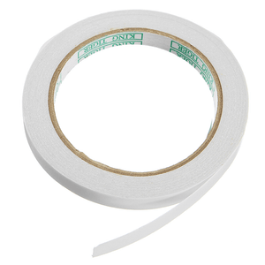 5Pcs 1Cmx20M Double Sided Tape Oily Adhesive High Temperature Resistant Tape
