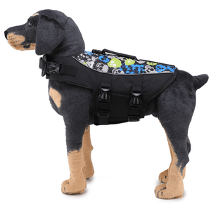 Summer Pet Dog Swimwear Vest Life Jacket for Dogs Labrador Dogs Jackets Clothes Safety Pet Swimsuit