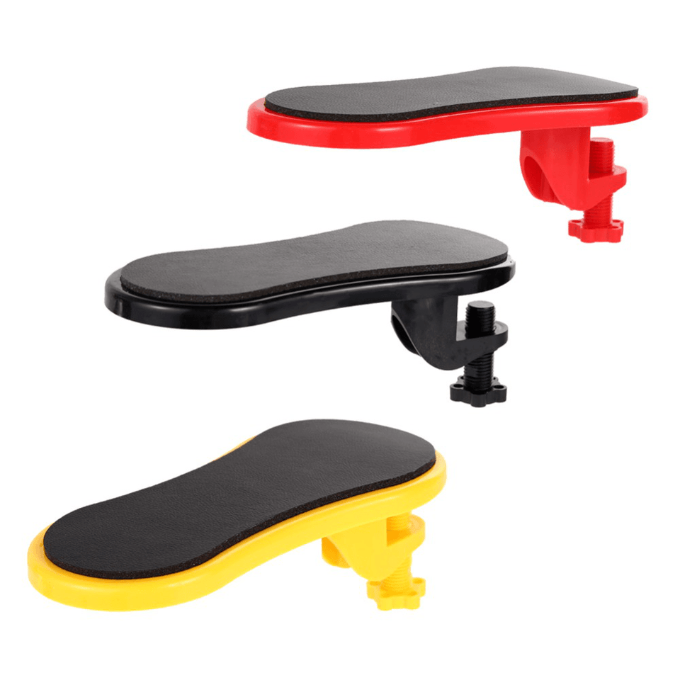 Desk Attachable Armrest Arm Support Pad Computer Table Mouse Pads Chair Extender Elbow Arm Wrist Rest Holder Mouse Pad
