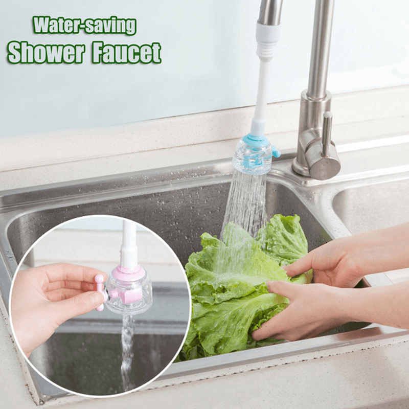 Rotatable anti Splash Water Saving Devices Water Nozzle Filter Valve Kitchen Faucet Accessories