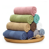 KC LN-01 Bath Pure Towels Long Stapled Cotton Beach Spa Thicken Super Absorbent Towel Sets