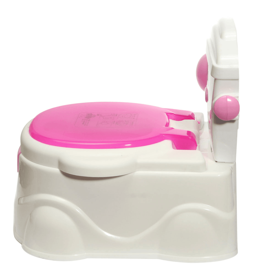 2 in 1 Kids Baby Toilet Trainer Training Children Toddler Potty Seat Chair Potties