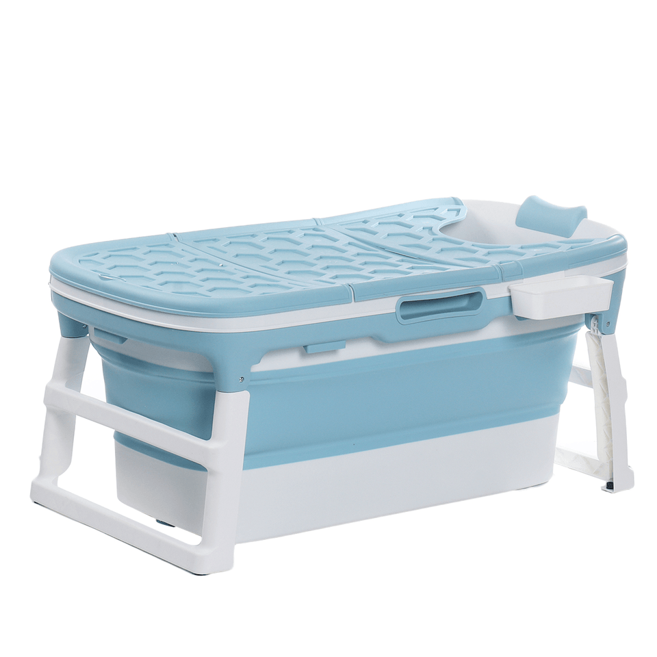 Portable Folding Bathtub Bath Barrel Soaking Tub Large Capacity for Child Adult