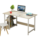 Writing Study Table Computer Desk PC Office Home Workstation Book Shelf Wooden