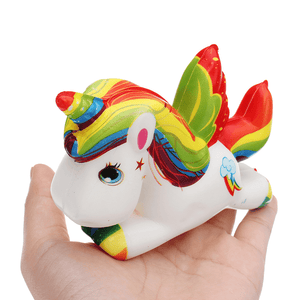 IKUURANI Unicorn Squishy 10.5*8CM Cute Slow Rising Toy Decor Gift with Original Packing