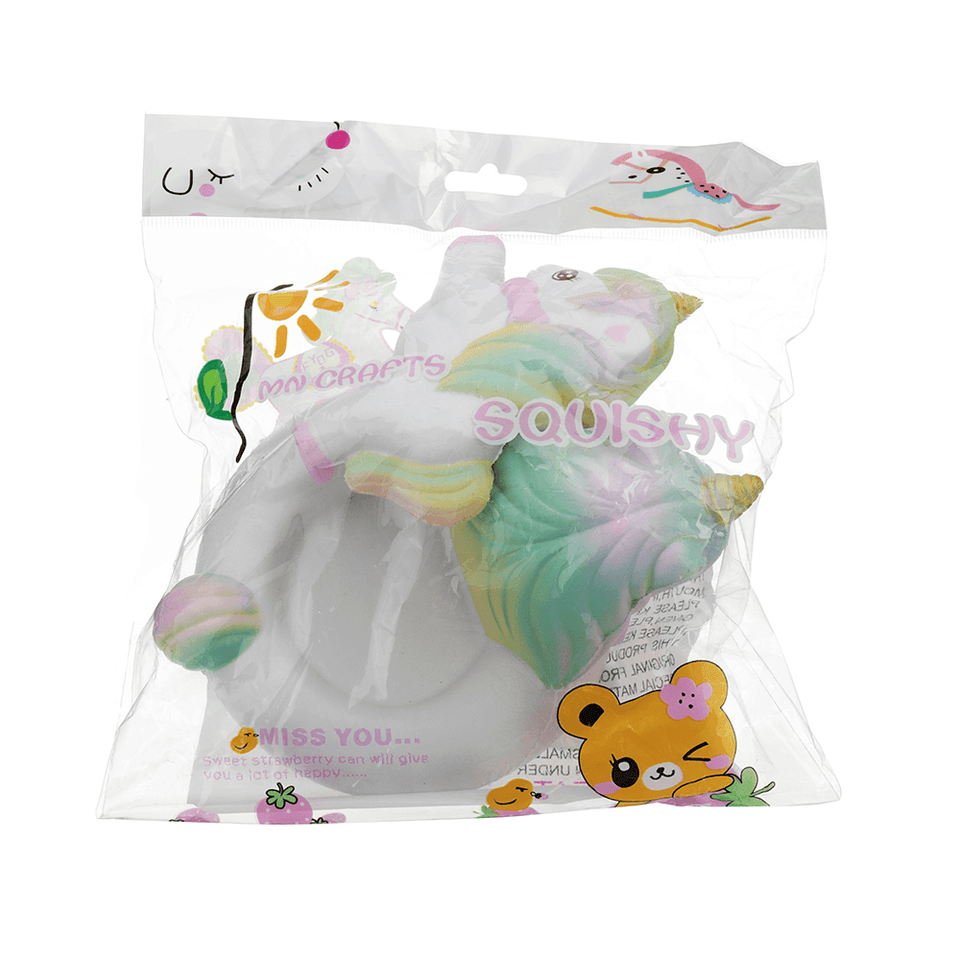 Unicorn Horse Squishy Toy 16*11.5CM Slow Rising with Packaging Collection Gift