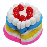 Giant Strawberry Cake Squishy 25*15CM Huge Slow Rising Soft Toy Gift Collection with Packaging