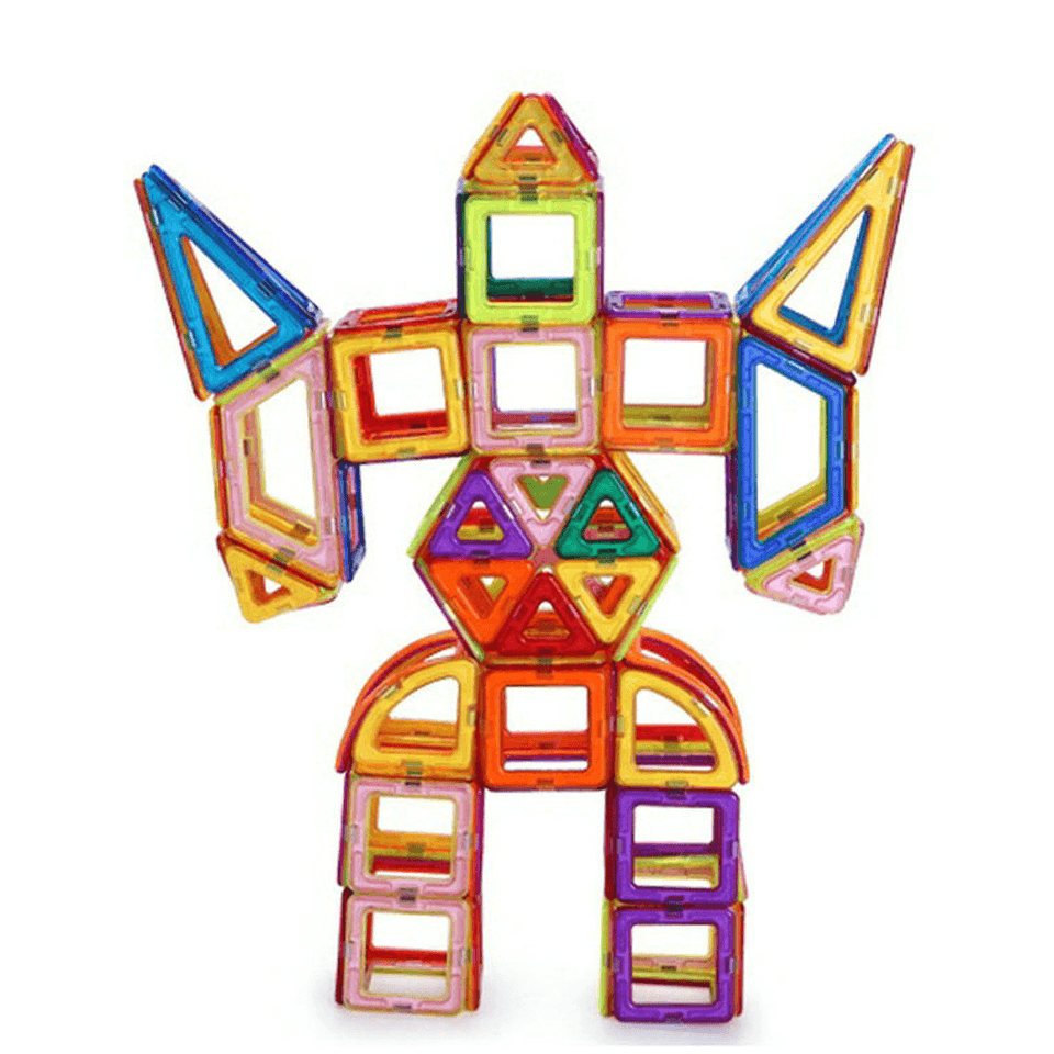 110/120/128Pcs Magnetic Building Block Package Children'S Early Education Puzzle Variety Toys