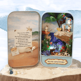 Cuteroom DIY Dollhouse Miniature LED Light Box Theatre Gift Decor Collection