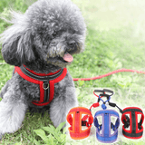 Pet Dog Cat Mesh Breathable Comfortable Strap Dog Traction Rope Adjustable Rope Buckle Dog Chain