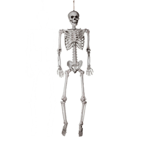90Cm Human Skeleton Scary Bones Poseable Hanging Halloween Prop Party Decorations