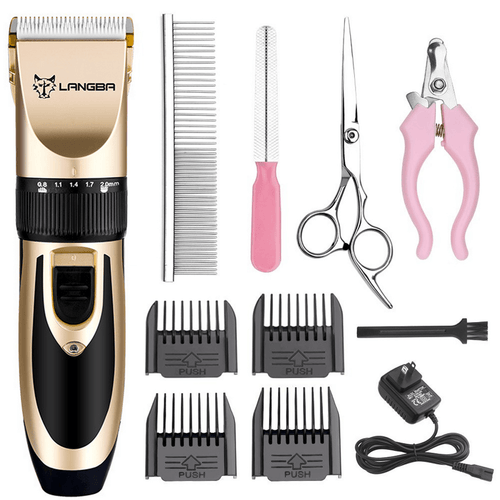 Electric Hair Clippers Scissors&Shears Shaver Trimmer Grooming Cordless Cat Dog Hair Trimmer