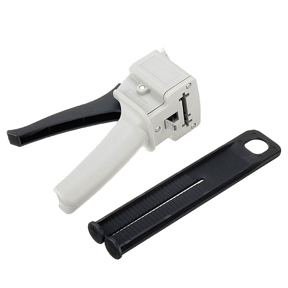 50Ml AB Glue Applicator Dispenser Impression Mixing Dispensing Handle Spread Applicator Glue Nozzles Cartridge for 1:1 Glue Mixing Tube
