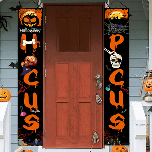 2Pcs Halloween Couplets 3 Styles for Halloween Decoration