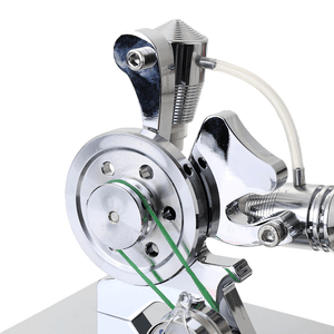 Upgrade STEM DIY Mini Air Stirling Motor Generator Motor Modell Pädagogische Power Motor Spielzeug