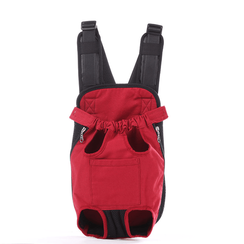 Hands-Free Front-Facing Dog Carrier Bag Adjustable Pet Puppy Cat Backpack Carrier for Walking