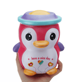 JJC_SS Squishy Happy Penguin Huge Jumbo 18Cm Kawaii Soft Slow Rising Toy Gift with Original Package Collection