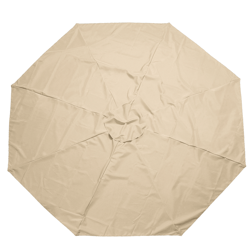 GREATT 3M Outdoor Umbrella Canopy Replacement Fabric Garden Parasol Roof for 8 Arm Sun Cover