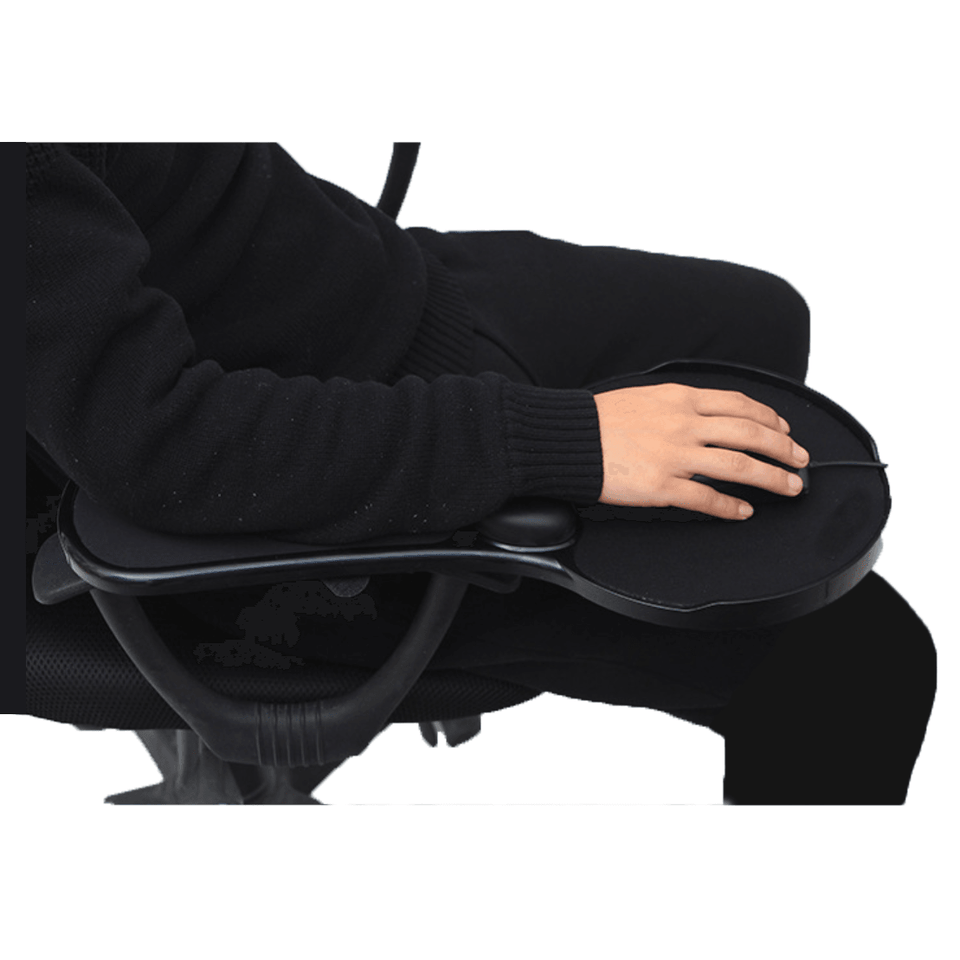 180 Degree Rotating Computer Hand Rest Wrist Guard Non-Slip Mouse Pad Wrist Pad Elbow Rest Arm Bracket