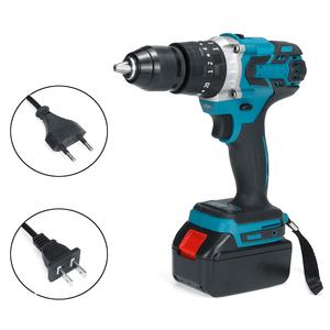 Electric Cordless Drill 2 Speed Brushless with Batteries & Handel