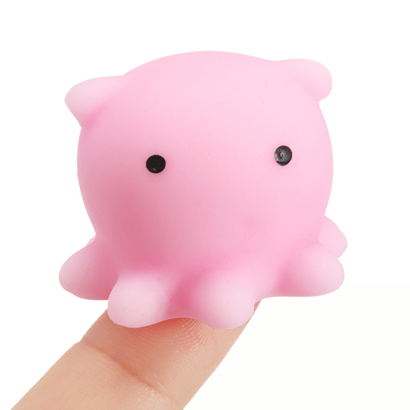 Octopus Squishy Squeeze Cute Mochi Healing Toy Kawaii Collection Stress Reliever Gift Decor