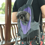 Oxford Cloth Breathable Mesh Pet Backpack Dog Portable Travel Out Backpack Carrier