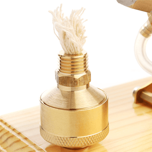 Full Brass Shell Air Stirling Engine Model 3000RPM with LED Lamp Gift Collection