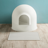 Jordan&Judy JJ-PE0014 Cat Litter Pad Silicone Material Waterproof White Pet Mat From